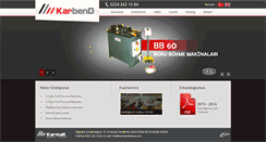 Desktop Screenshot of karmak-makina.com